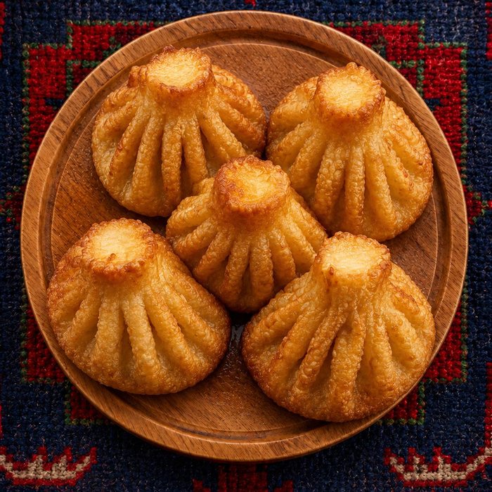 Mini-khinkali frits