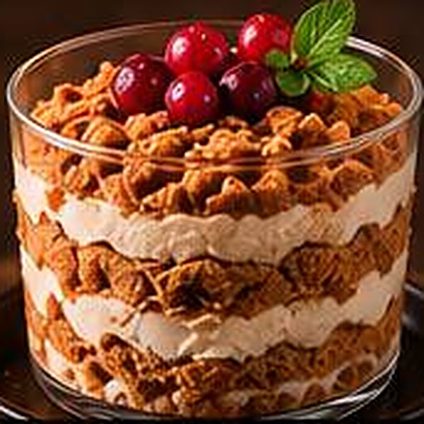 Medovik en verrine